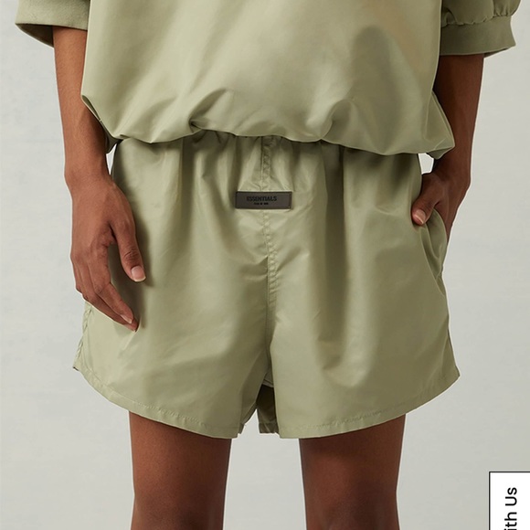 Fear of God Other - Fear of God ESSENTIALS Seafoam Running Short Size Large